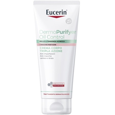 Eucerin Dermopurifyer Crema Corpo Tripla Azione