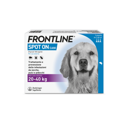 Frontline Spot-on Cani 3 pipette Frontline Spot-on Cani 3 pipette