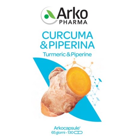 Arkopharma Arko Capsule Curcuma + Piperina