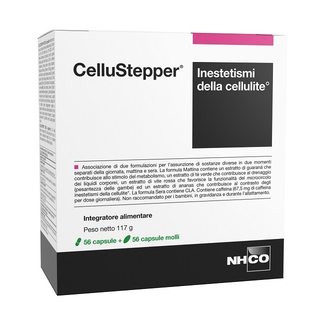 Chiesi Nhco Cellustepper 56 Capsule Greencaps + 56 Capsule Molli