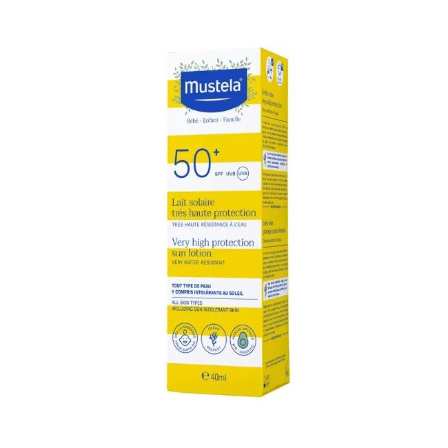 Mustela Solare Viso protezione Spf50+ crema 40 Ml Mustela Solare Viso protezione Spf50+ crema 40 Ml