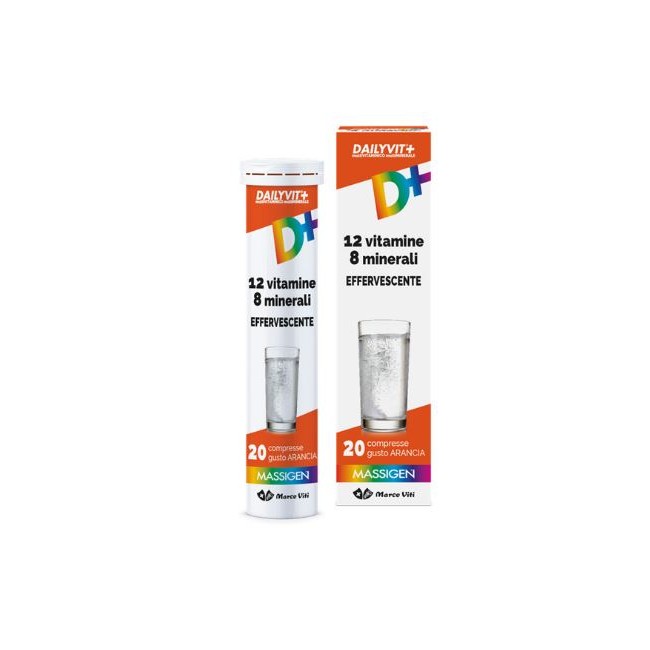Marco Viti Dailyvit Multivit Effervescenti 20 Compresse Marco Viti Dailyvit Multivit Effervescenti 20 Compresse