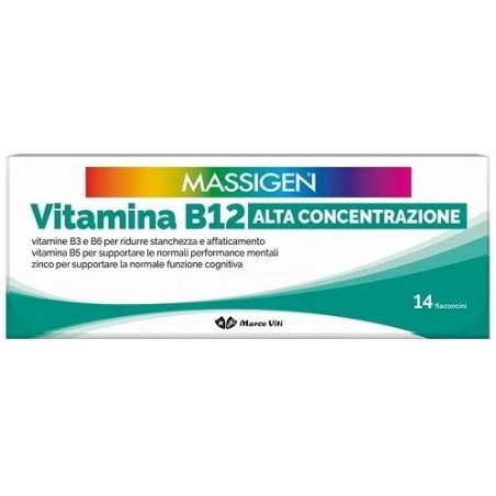 Marco Viti Dailyvit Vitamina B12 Alta Concentrazione 14 Flaconcini