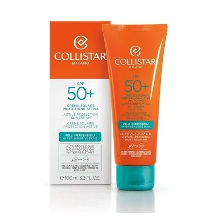 Collistar Crema Solare Protezione Attiva Spf 50+ 100 ml