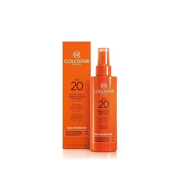 Collistar Latte Spray Abbronzante Idratante Spf 20 200ml Collistar Latte Spray Abbronzante Idratante Spf 20 200ml