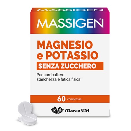 Massigen magnesio potassio integratore 60 compresse
