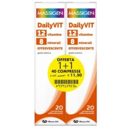 Massigen Dailyvit+ 20 Compresse Effervescenti + 20