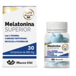 Marco Viti Farmaceutici Melatonina Superior integratore 30 Compresse