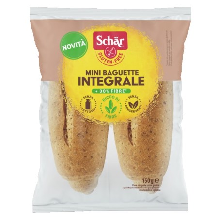 Dr. Schar Schar Mini Baguette Integrale 4 Pezzi X 37,5 G