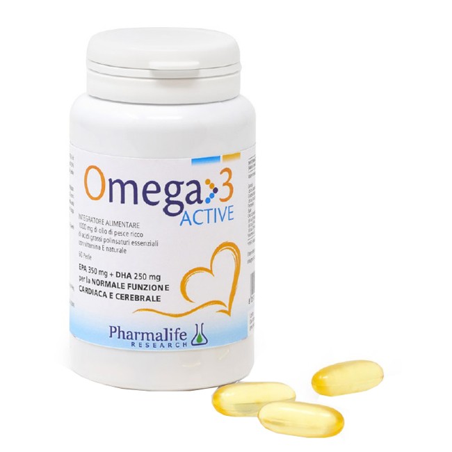 Pharmalife Research Omega 3 Active integratore 60 Perle