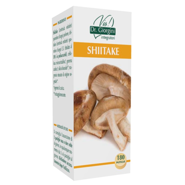 Dr. Giorgini Shiitake 180 Pastiglie Dr. Giorgini Shiitake 180 Pastiglie
