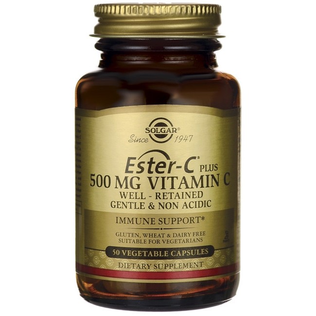 Solgar Ester C Plus 500 50 Capsule Solgar Ester C Plus 500 50 Capsule