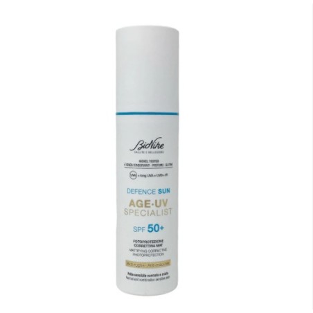 Bionike Defence Sun Age Uv Specialist 50+ Fotoprotezione Correttiva Idratante Bionike Defence Sun Age Uv Specialist 50+ Fotoprotezione Correttiva Idratante