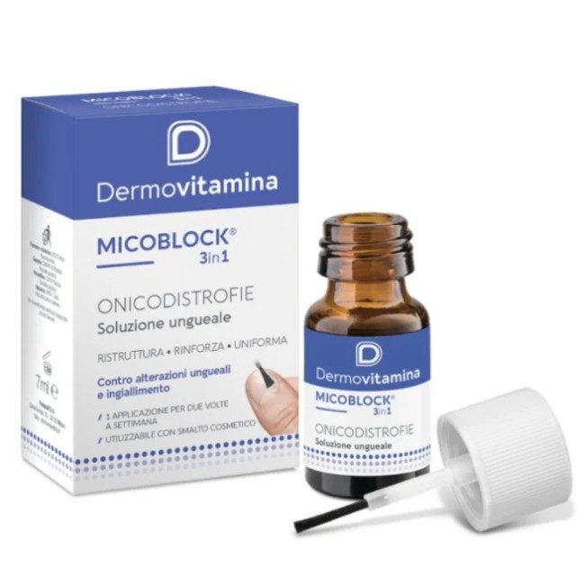 Pasquali Dermovitamina Micoblock 3 N 1 Onicodistrofie Coprente 8 Ml Pasquali Dermovitamina Micoblock 3 N 1 Onicodistrofie Coprente 8 Ml
