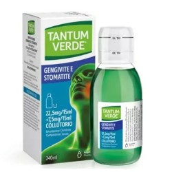 Tantum Verde Gengiviti e Stomatiti Collutorio 240ml