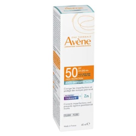 Avene Solare Fluido Anti-imperfezioni Spf50