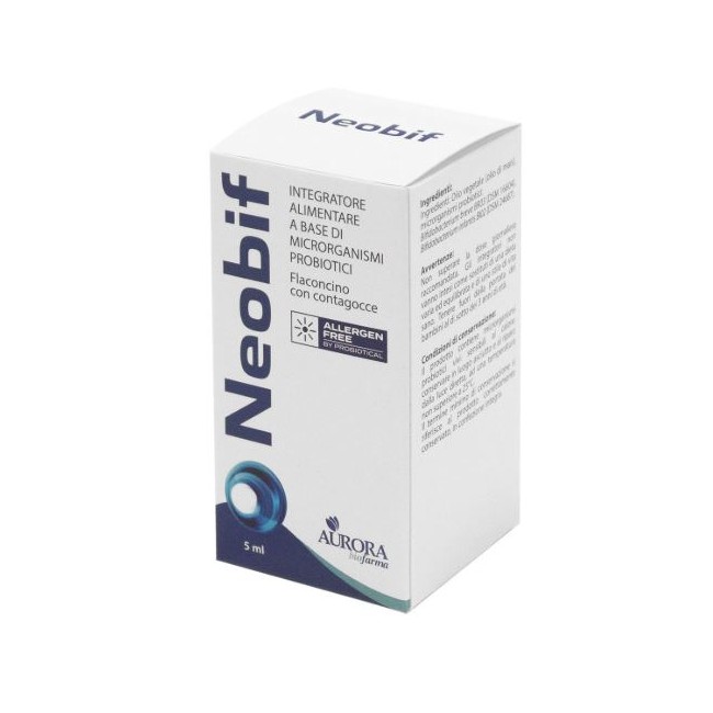 Aurora Biofarma Neobif gocce fermenti lattici 5Ml