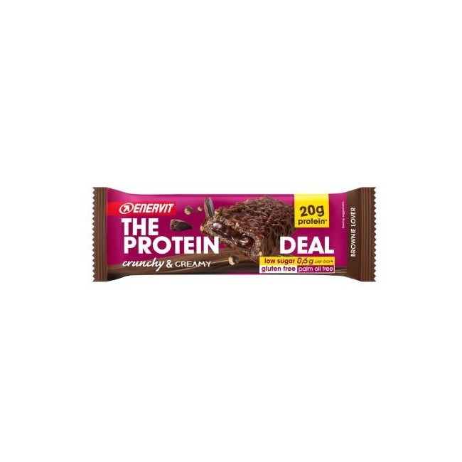Enervit The Protein Deal Brownie Lover Barretta 55 Grammi