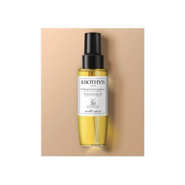 Sothys Olio protettore giovinezza spf 30 100 ml Sothys Olio protettore giovinezza spf 30 100 ml