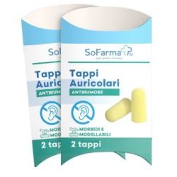 So. Farma. Morra Tappi Auricolari Sofarmapiu' 2 tappi