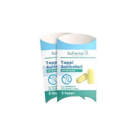 So. Farma. Morra Tappi Auricolari Sofarmapiu' 2 tappi