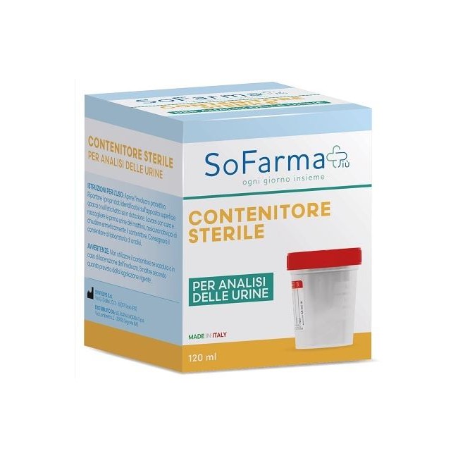 Contenitore Urina Sofarmapiu' In Polipropilene