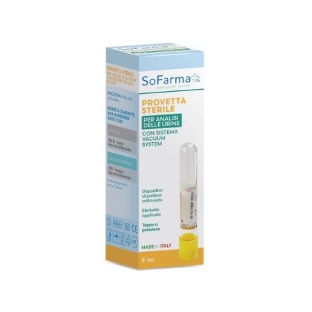 Provetta Sottovuoto Vacutest Sofarmapiu' Da 9 Ml