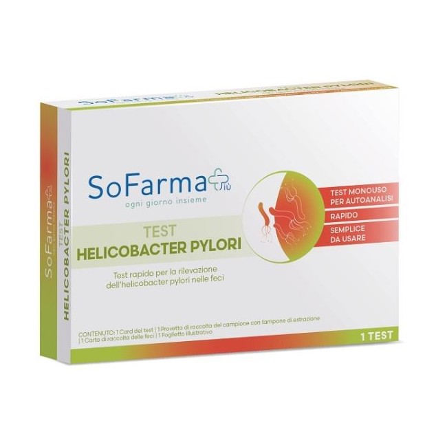 Sofarmapiu' Test Autodiagnostico Helicobacter Pylori