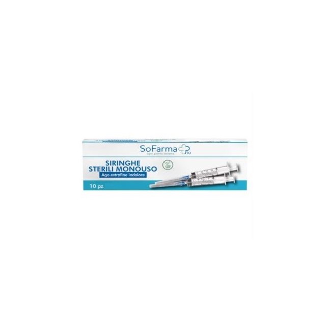 Morra Siringa Sterile 10 Ml Gauge 21