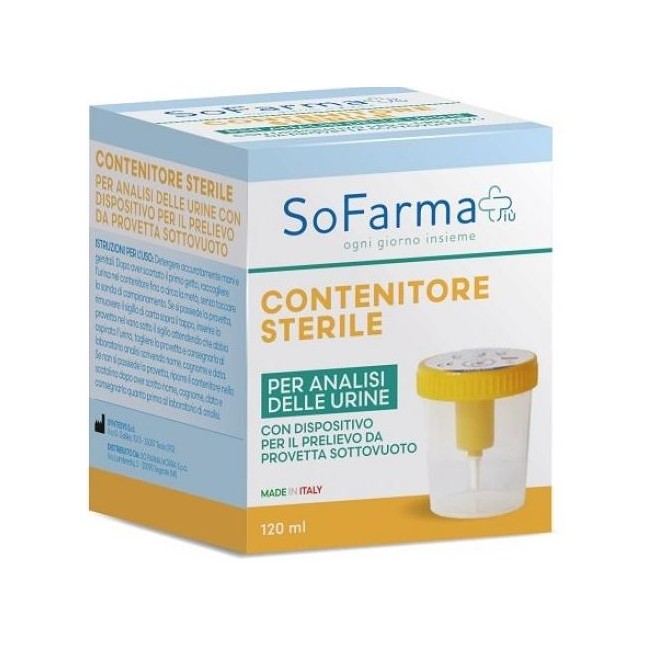 So. Farma. Morra Sekur Tainer Contenitore Urina Sofarmapiu' Da 120 Ml