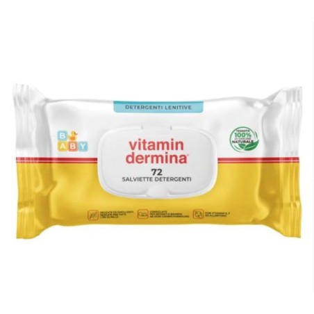 Vitamindermina Salviette Detergenti 72 Pezzi