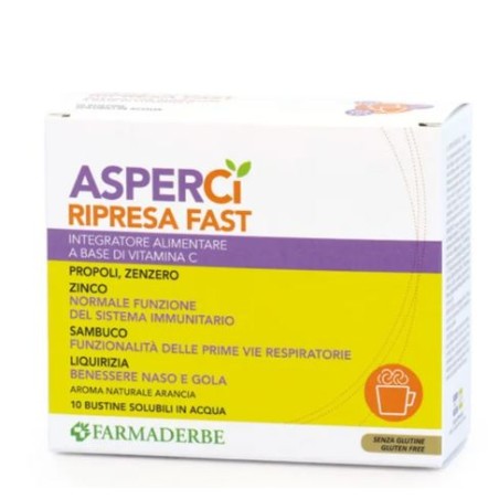 Asper Ci Ripresa Fast 10 Bustine 5 G