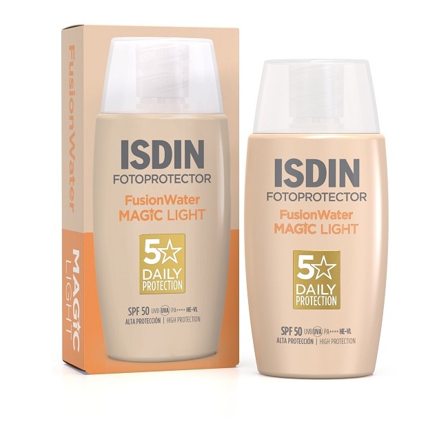 Isdin Fusion Water Magic Color Light Spf50 50Ml