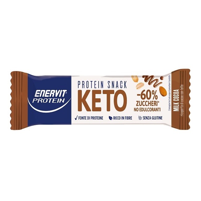 Enervit Protein Snack Keto Milk Cocoa Enervit Protein Snack Keto Milk Cocoa