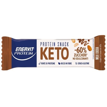 Enervit Protein Snack Keto Milk Cocoa Enervit Protein Snack Keto Milk Cocoa