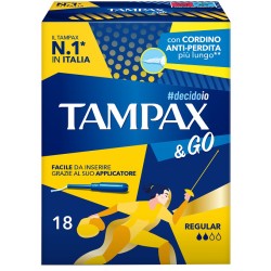 Fater Tampax &go Regular 18 assorbenti