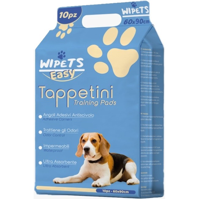 Idrofil Wipets Easy Tappetini Pet Easy 60x90 Cm 10 Pezzi Idrofil Wipets Easy Tappetini Pet Easy 60x90 Cm 10 Pezzi