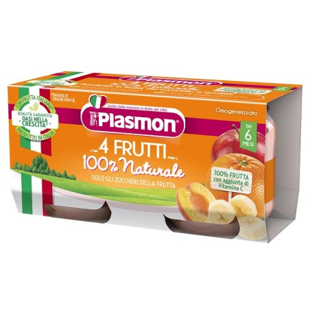 Plasmon Omogeneizzato 4 Frutti
