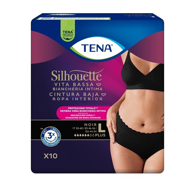 Tena Silhouette Noir L Vita Bassa