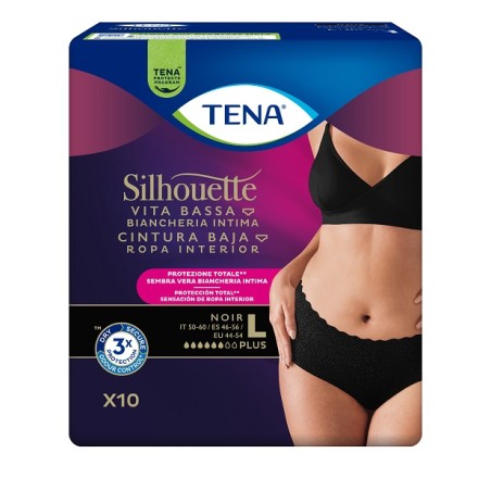Tena Silhouette Noir L Vita Bassa
