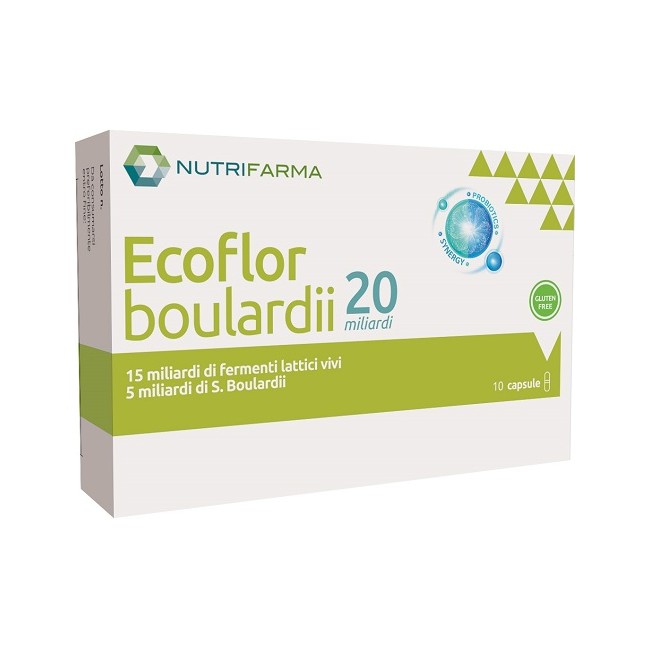 Ecoflor Boulardii 20 Miliardi 10 Capsule Ecoflor Boulardii 20 Miliardi 10 Capsule