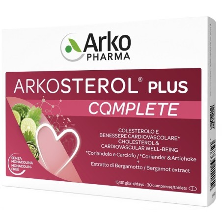 Arkosterol Plus Complete 30 Compresse Arkosterol Plus Complete 30 Compresse