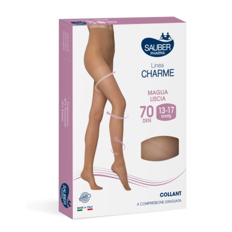 Sauber Charme Collant 70 Denari Ml Medio 2