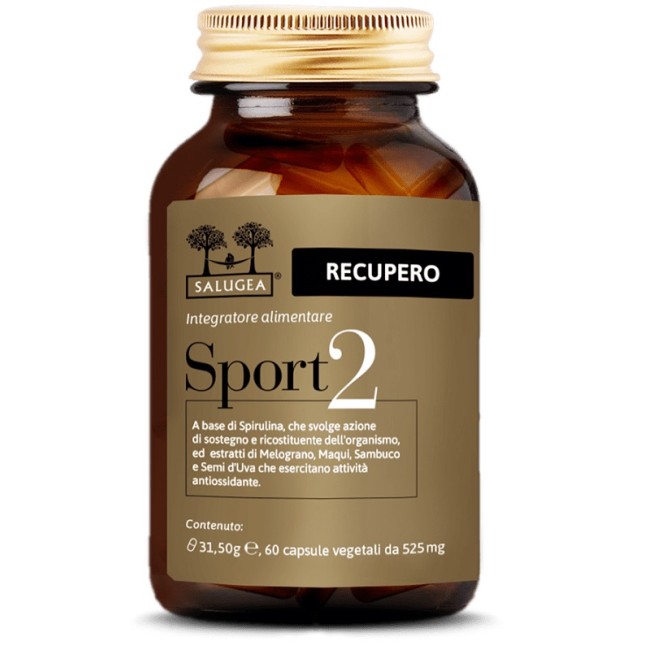 Salugea Sport2 Recupero integratore 60 Capsule Salugea Sport2 Recupero integratore 60 Capsule