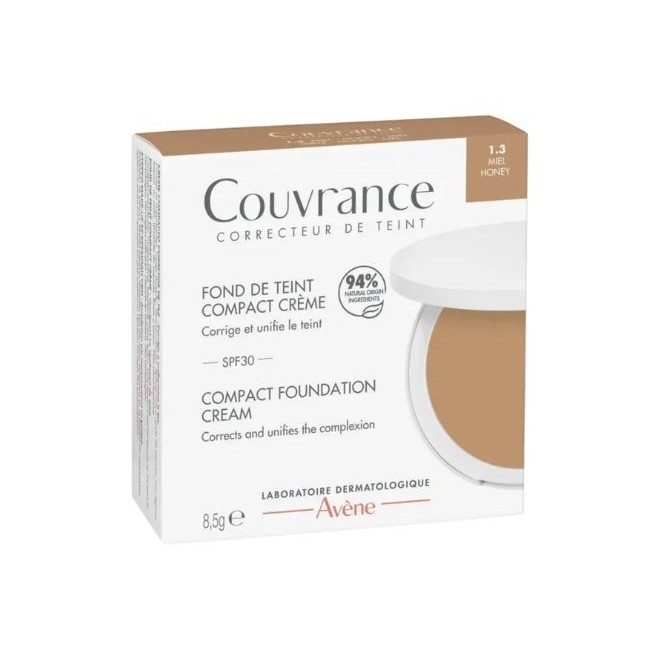 Avene Couvrance Fondotinta Compatto Miele Avene Couvrance Fondotinta Compatto Miele