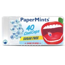 Papermints Cool Caps Sugar Free