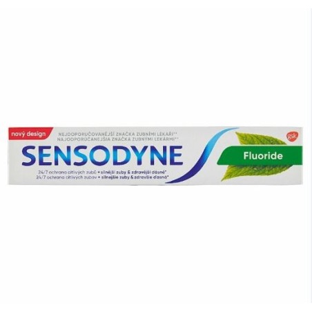 Sensodyne fluoride dentifricio