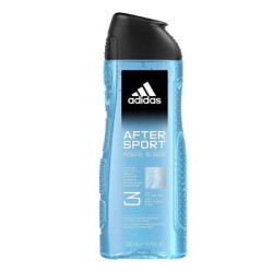 Adidas after sport Shower gel bagnoschiuma 3 in 1 400ml