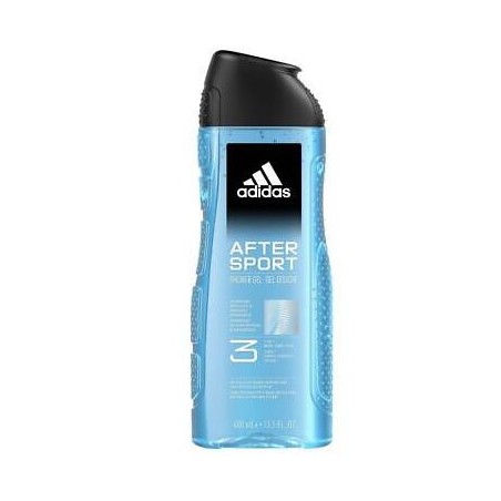 Adidas after sport Shower gel bagnoschiuma 3 in 1 400ml