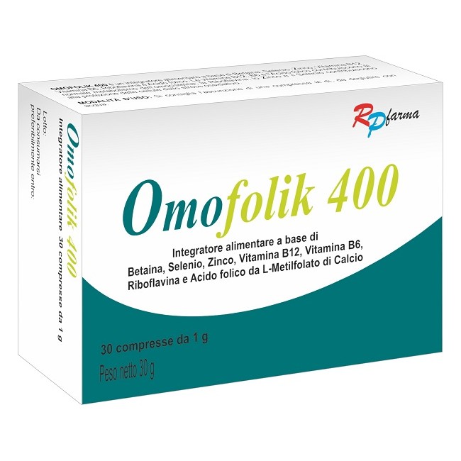 Omofolik 400 30 Compresse Omofolik 400 30 Compresse
